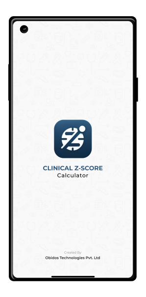 Z-Score Calculator App Screenshot 1 - Height and Weight Input